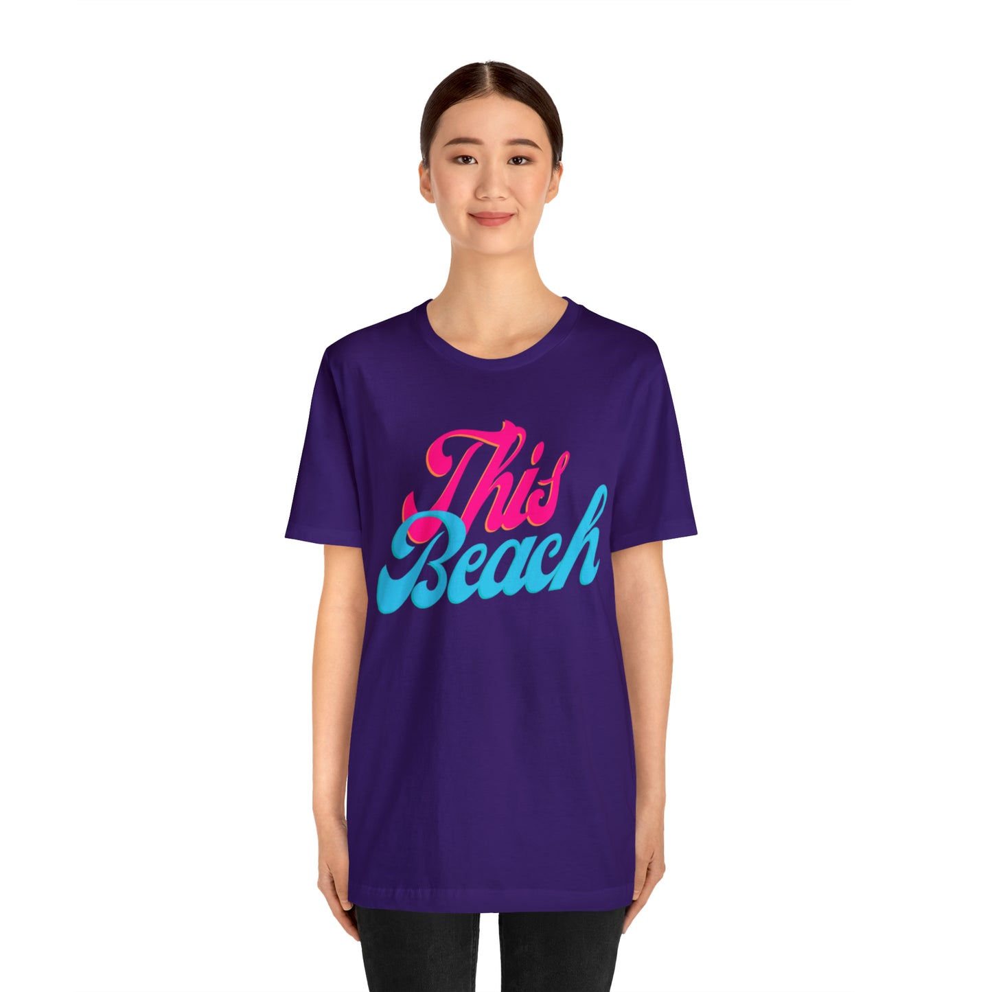 DCAL Beach Collection "This Beach" Unisex Jersey Short Sleeve Tee