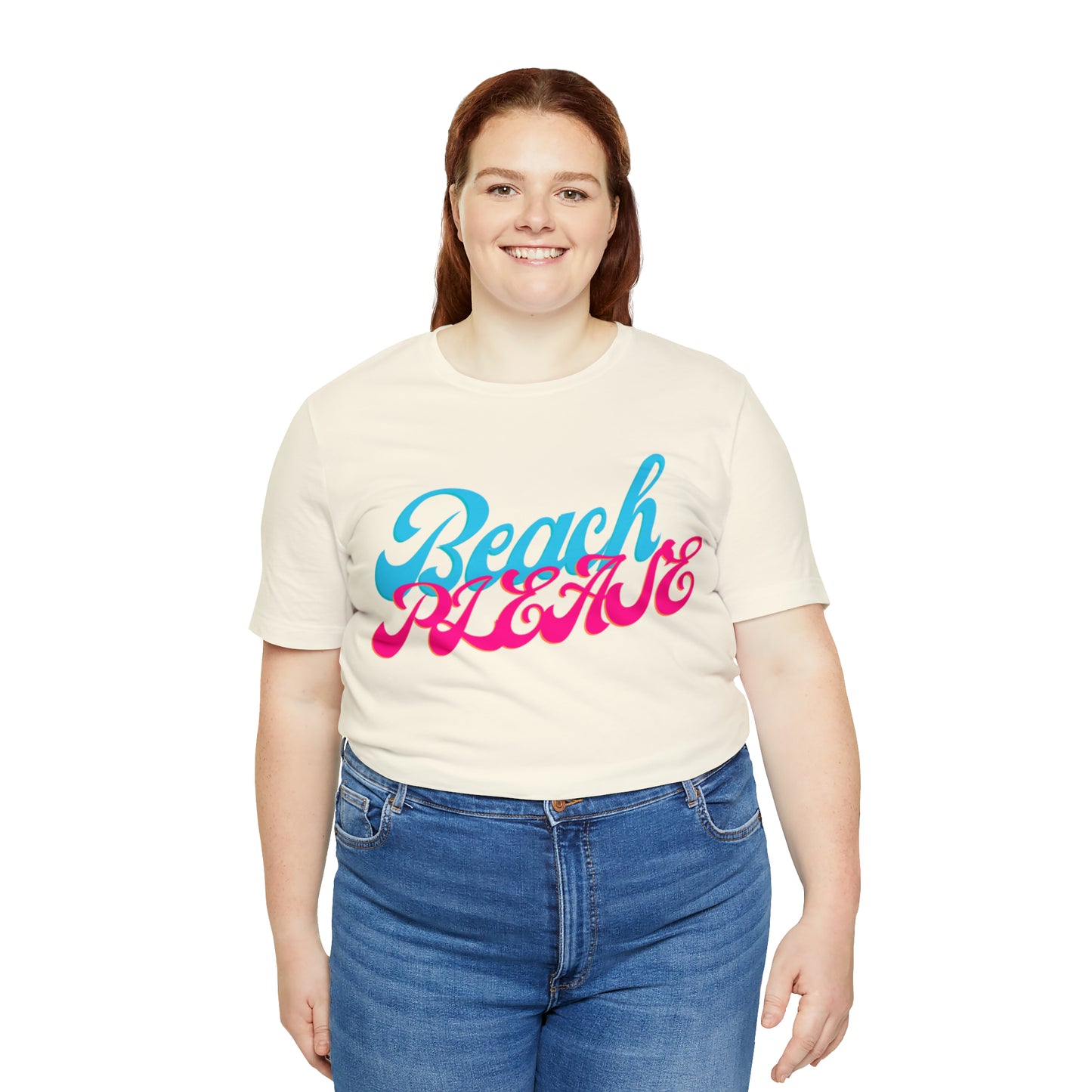 DCAL Beach Collection "Beach Please" Unisex Jersey Short Sleeve