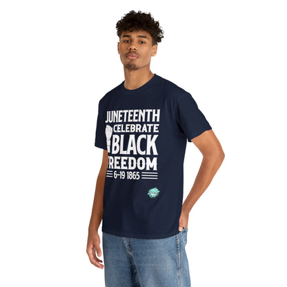 DCAL Juneteenth "Celebrate" Unisex Heavy Cotton Tee