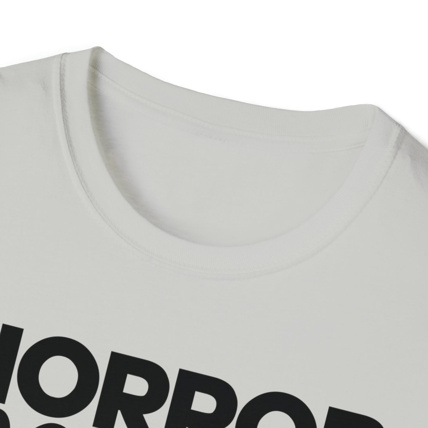 DCAL Graphic Tee Halloween "Horror Movies and Chill" Unisex Softstyle T-Shirt