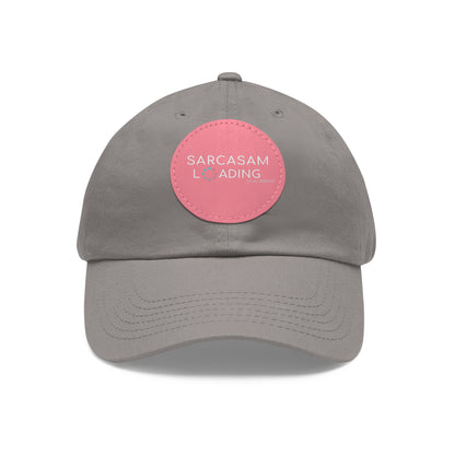 DCAL Brown Collection Accessories "Sarcasm Loading" Hat with Leather Patch (Round)