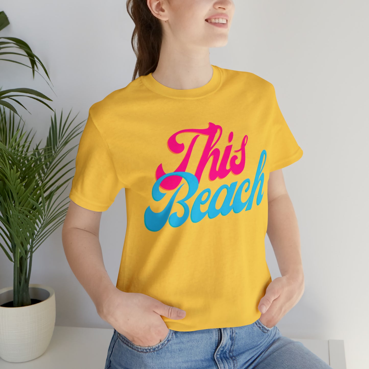 DCAL Beach Collection "This Beach" Unisex Jersey Short Sleeve Tee