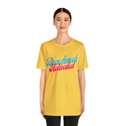 DCAL Beach Collection "Beachmode Activated" Unisex Jersey Short Sleeve Tee