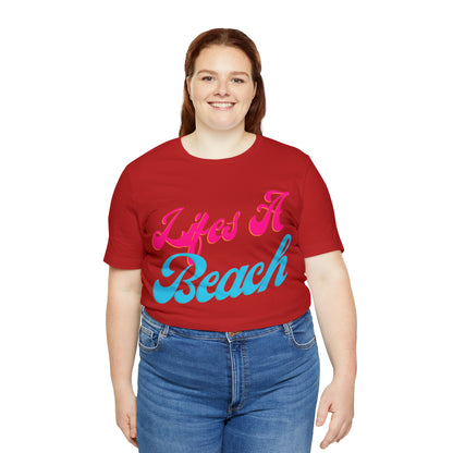 DCAL Beach Collection "Wifes a Beach" Unisex Jersey Short Sleeve Tee