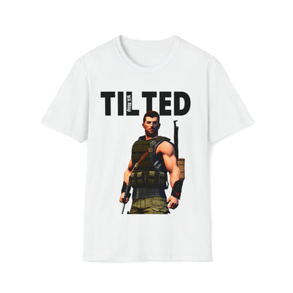 DCAL Graphic Tees Novel "Tilted" Unisex Softstyle T-Shirt