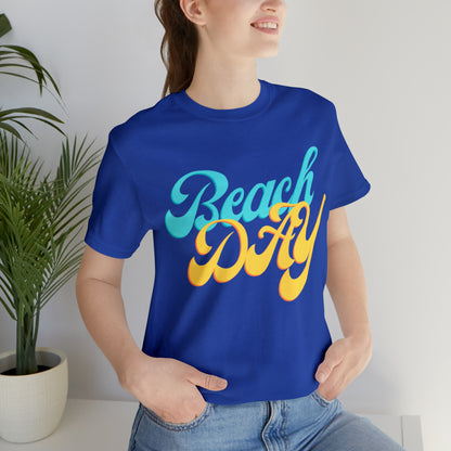 DCAL Beach Collection "Beach Day" Unisex Jersey Short Sleeve Tee