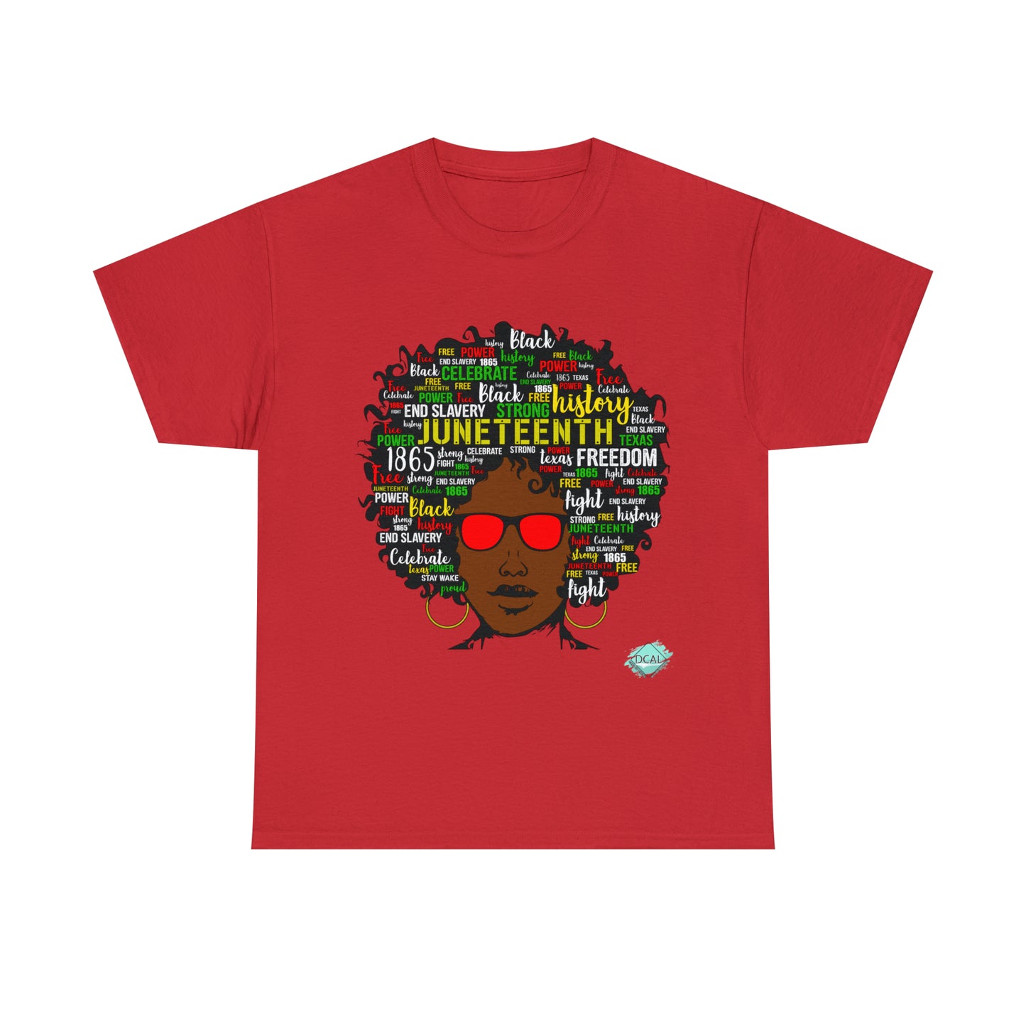 DCAL Juneteenth "Natural" Unisex Heavy Cotton Tee