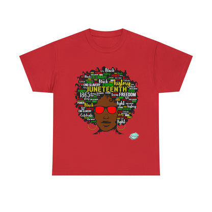 DCAL Juneteenth "Natural" Unisex Heavy Cotton Tee