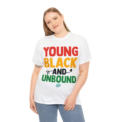 DCAL Juneteenth "Unbound' Unisex Heavy Cotton Tee