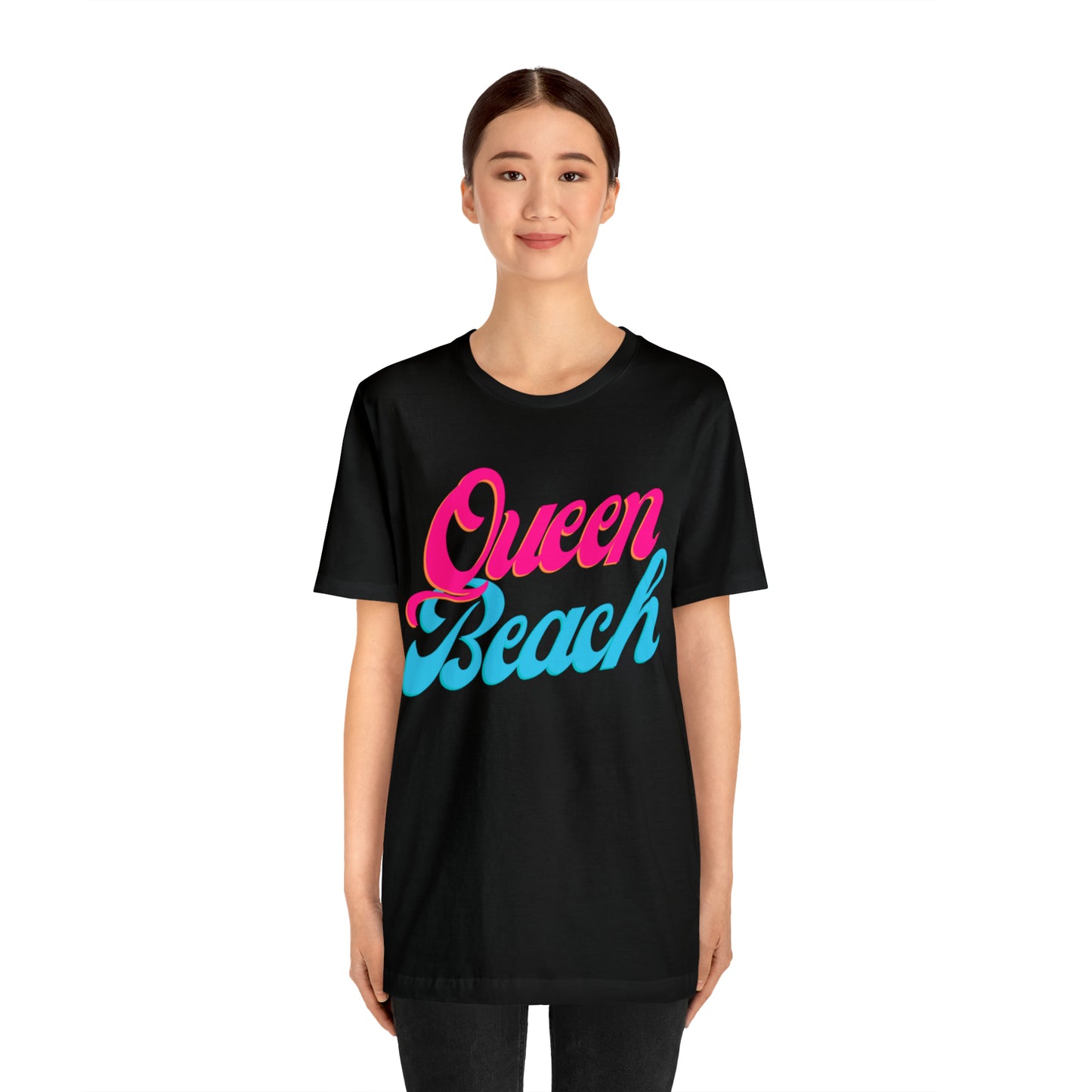 DCAL Beach Collection "Queen Beach" Unisex Jersey Short Sleeve Tee