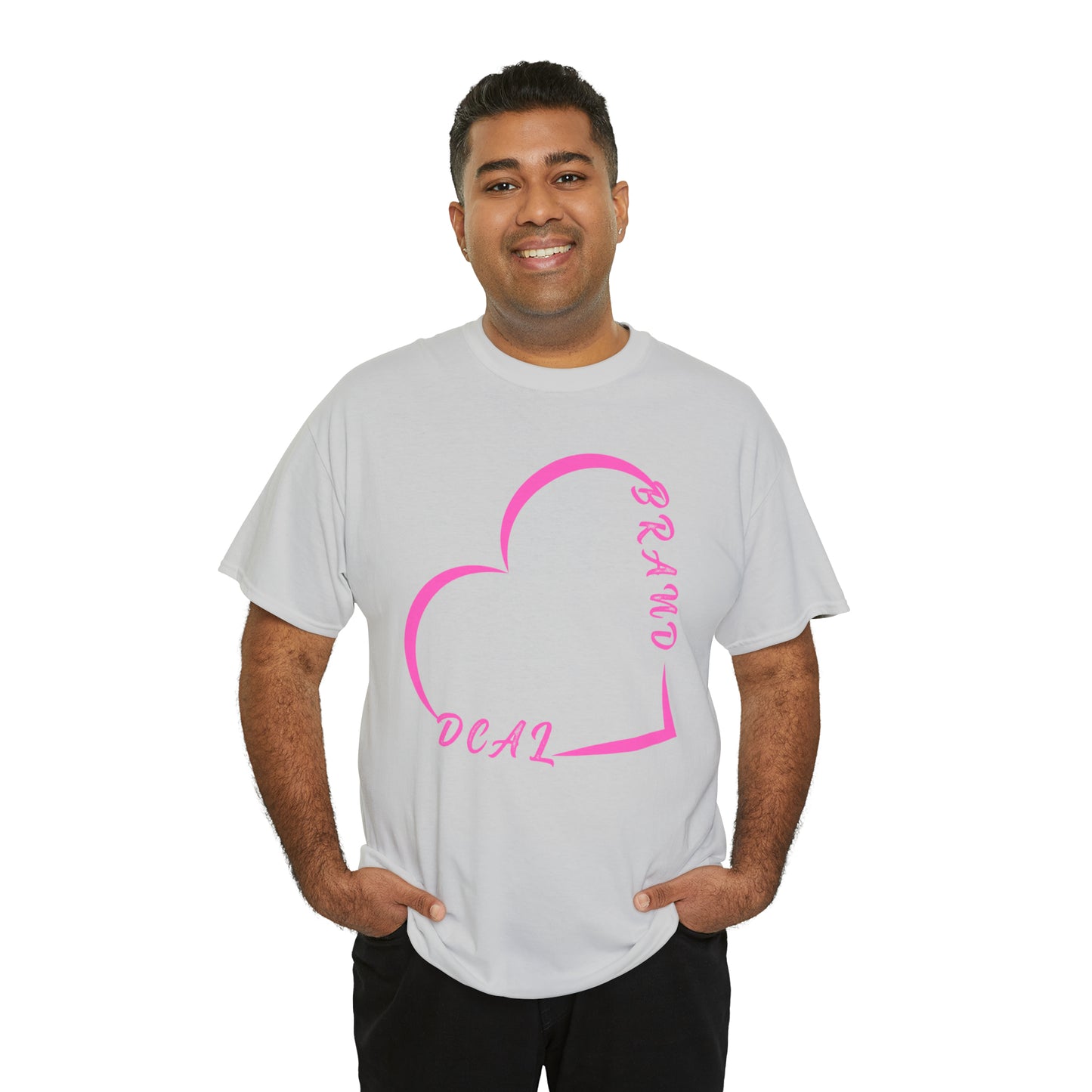 DCAL Graphic Tees "Heart" Unisex Heavy Cotton Tee