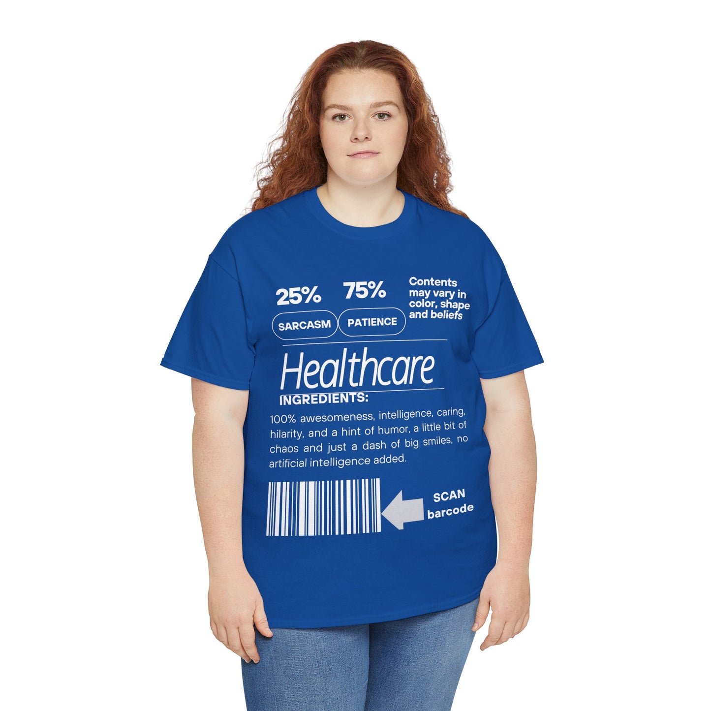 DCAL Healthcare humor Unisex Heavy Cotton Tee