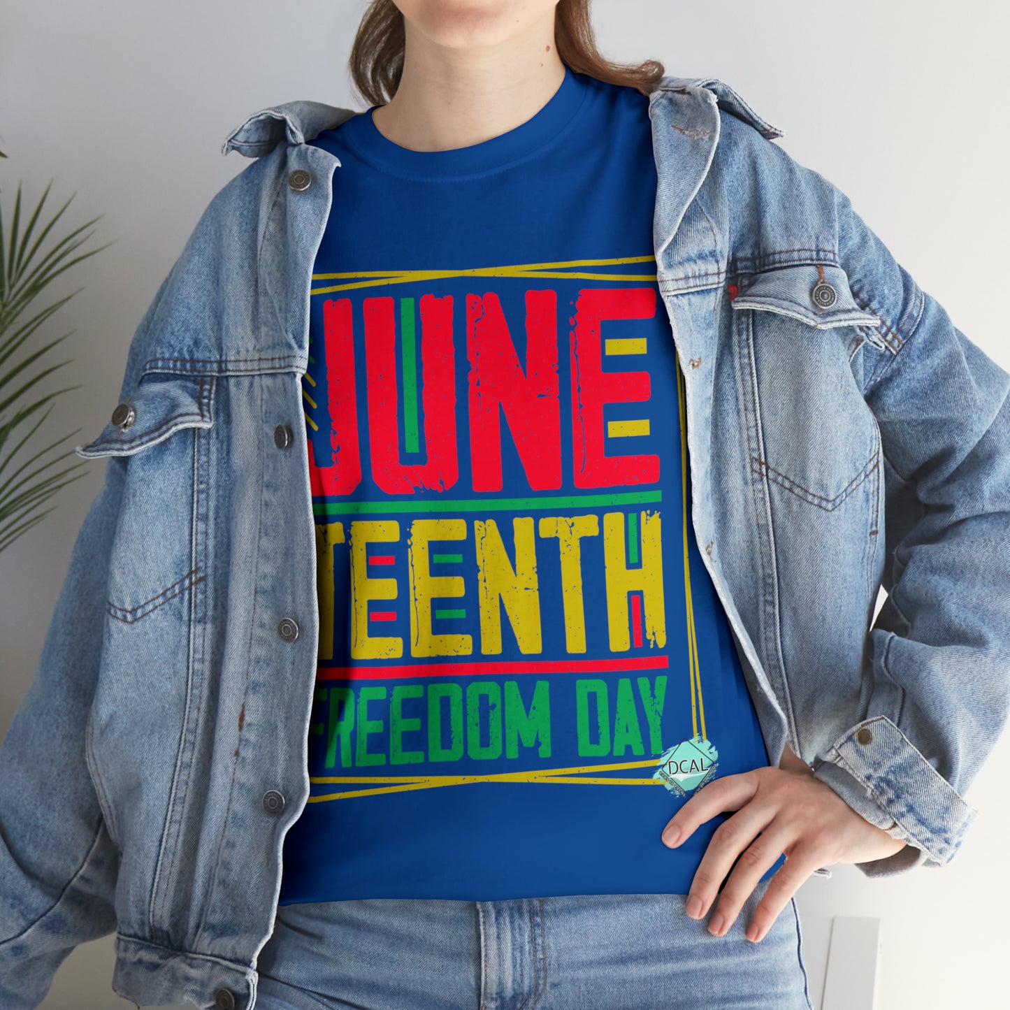 DCAL Juneteenth "Freedom Day" Unisex Heavy Cotton Tee