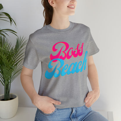 DCAL Beach Collection "Boss Beach" Unisex Jersey Short Sleeve Tee