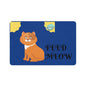 DCAL Feed meow "Paws and Posh" Pet Food Mat (12x18)