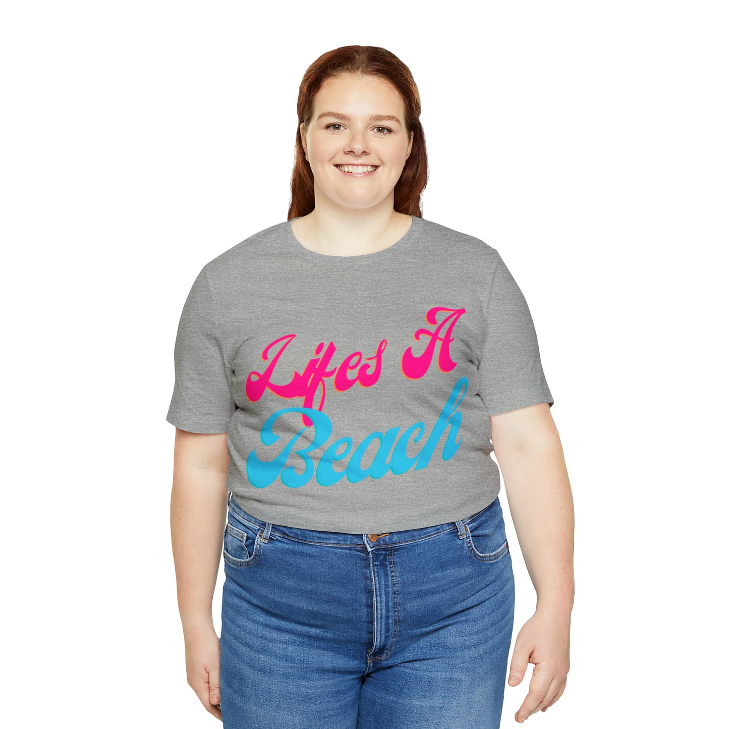 DCAL Beach Collection "Wifes a Beach" Unisex Jersey Short Sleeve Tee