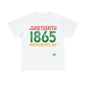 DCAL Juneteenth "1865" Unisex Heavy Cotton Tee