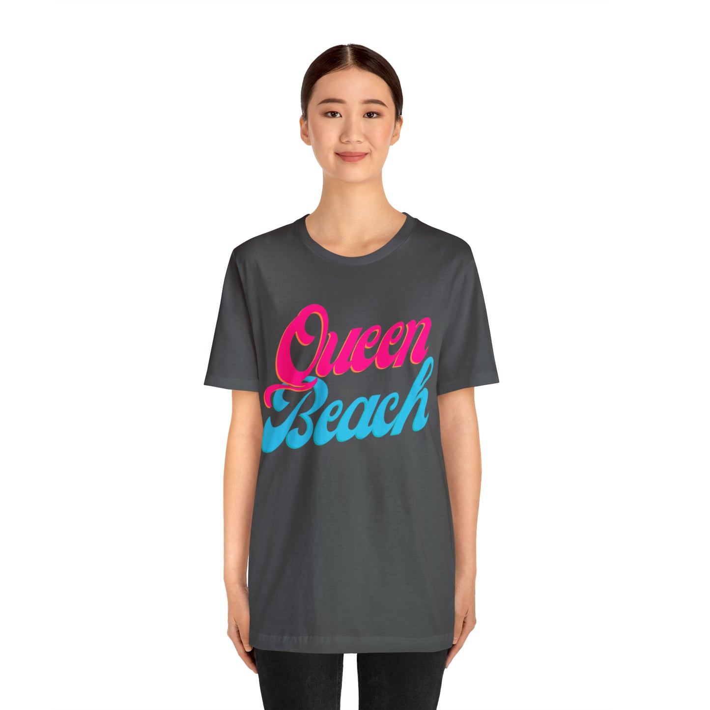 DCAL Beach Collection "Queen Beach" Unisex Jersey Short Sleeve Tee