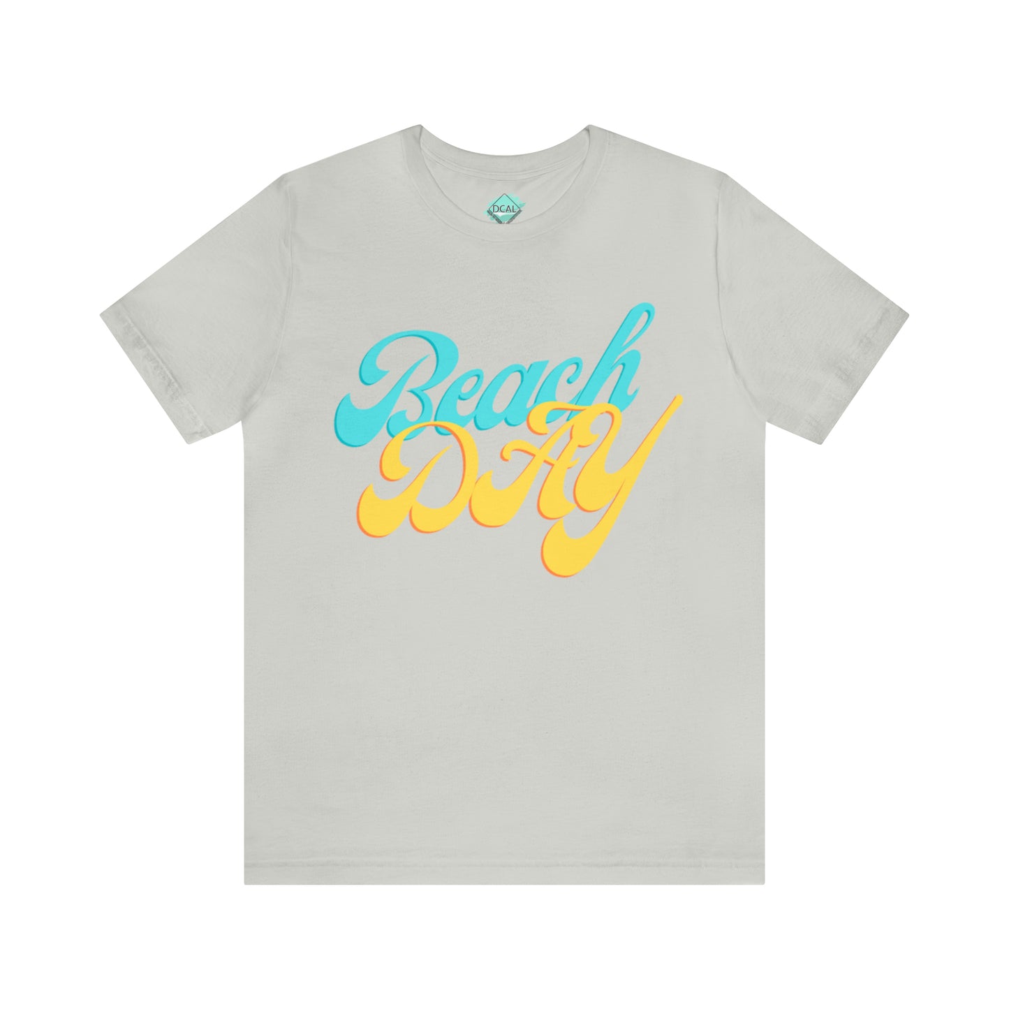 DCAL Beach Collection "Beach Day" Unisex Jersey Short Sleeve Tee