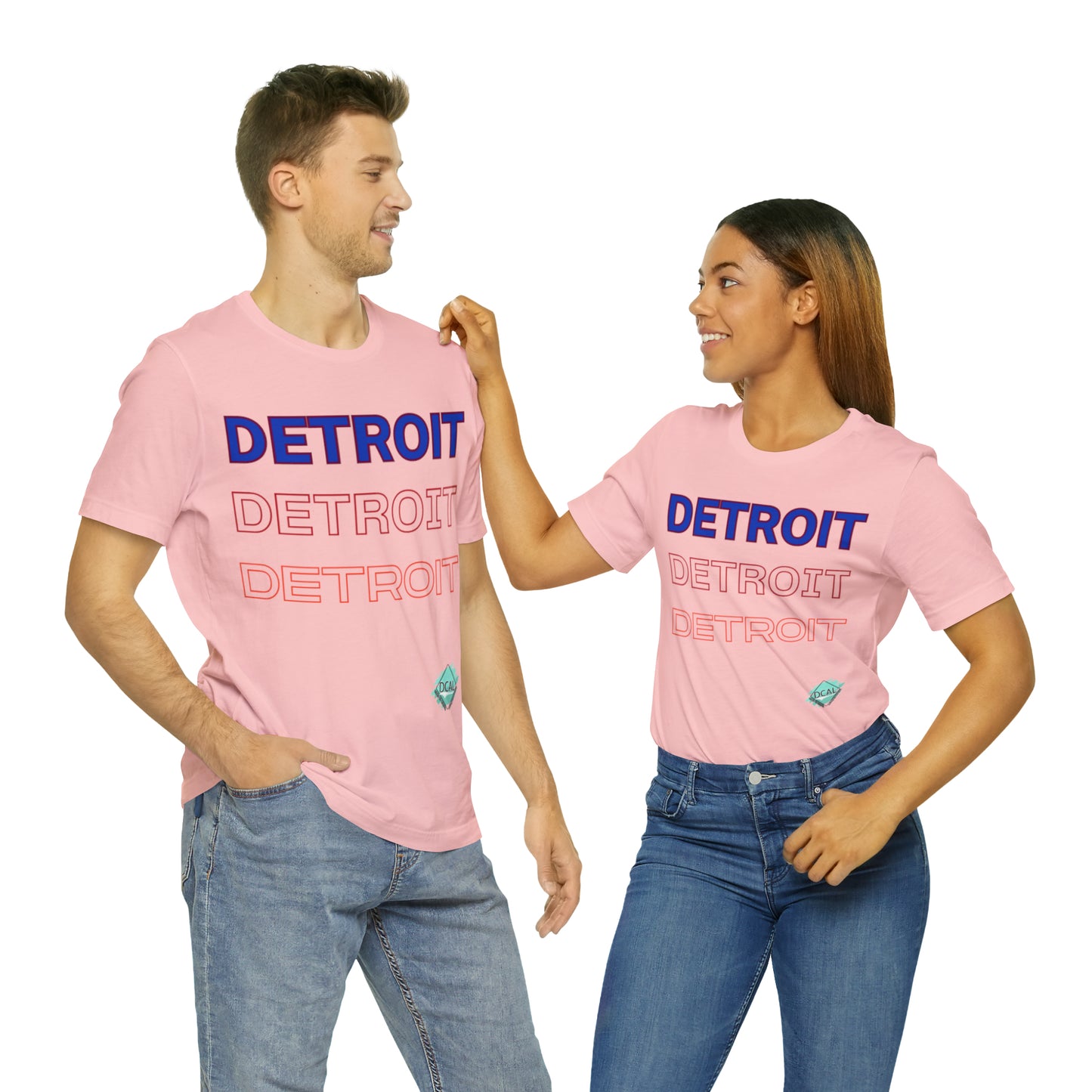 DCAL Downtown Diaries "Detroit" Unisex Jersey Short Sleeve Tee