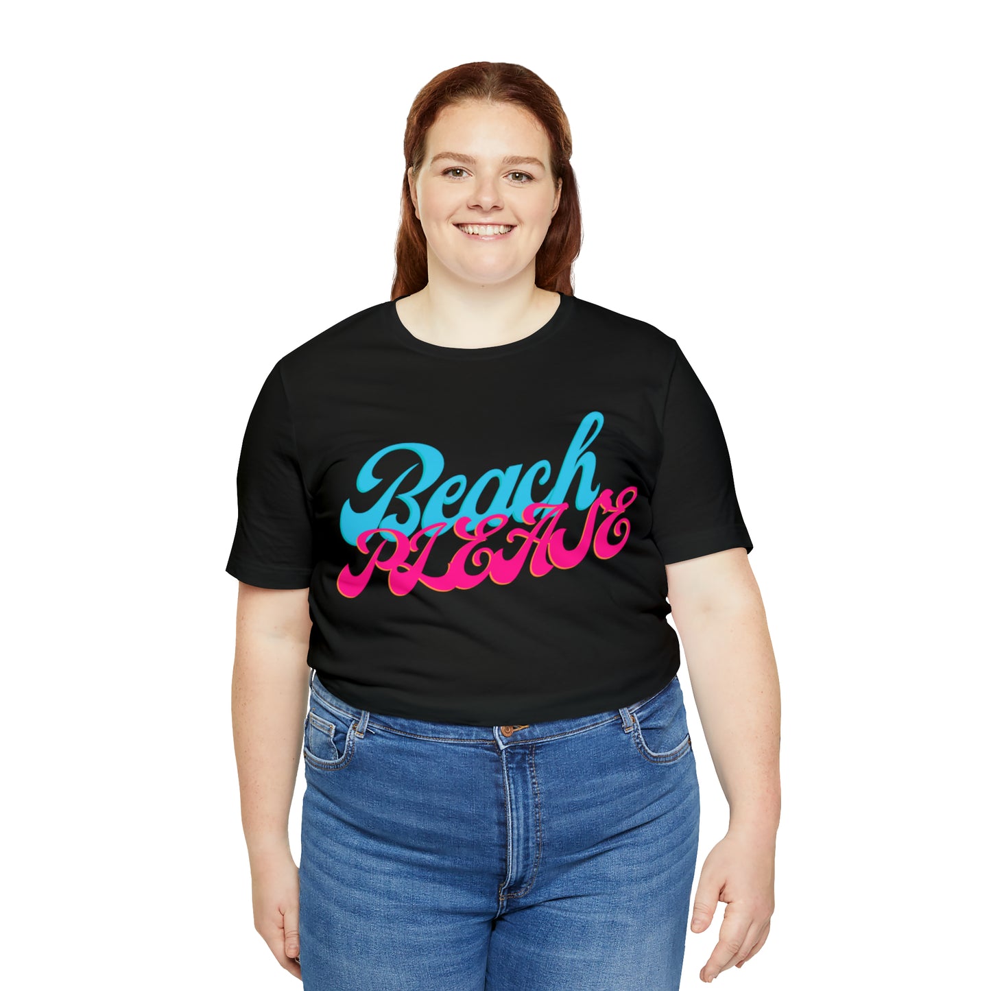 DCAL Beach Collection "Beach Please" Unisex Jersey Short Sleeve