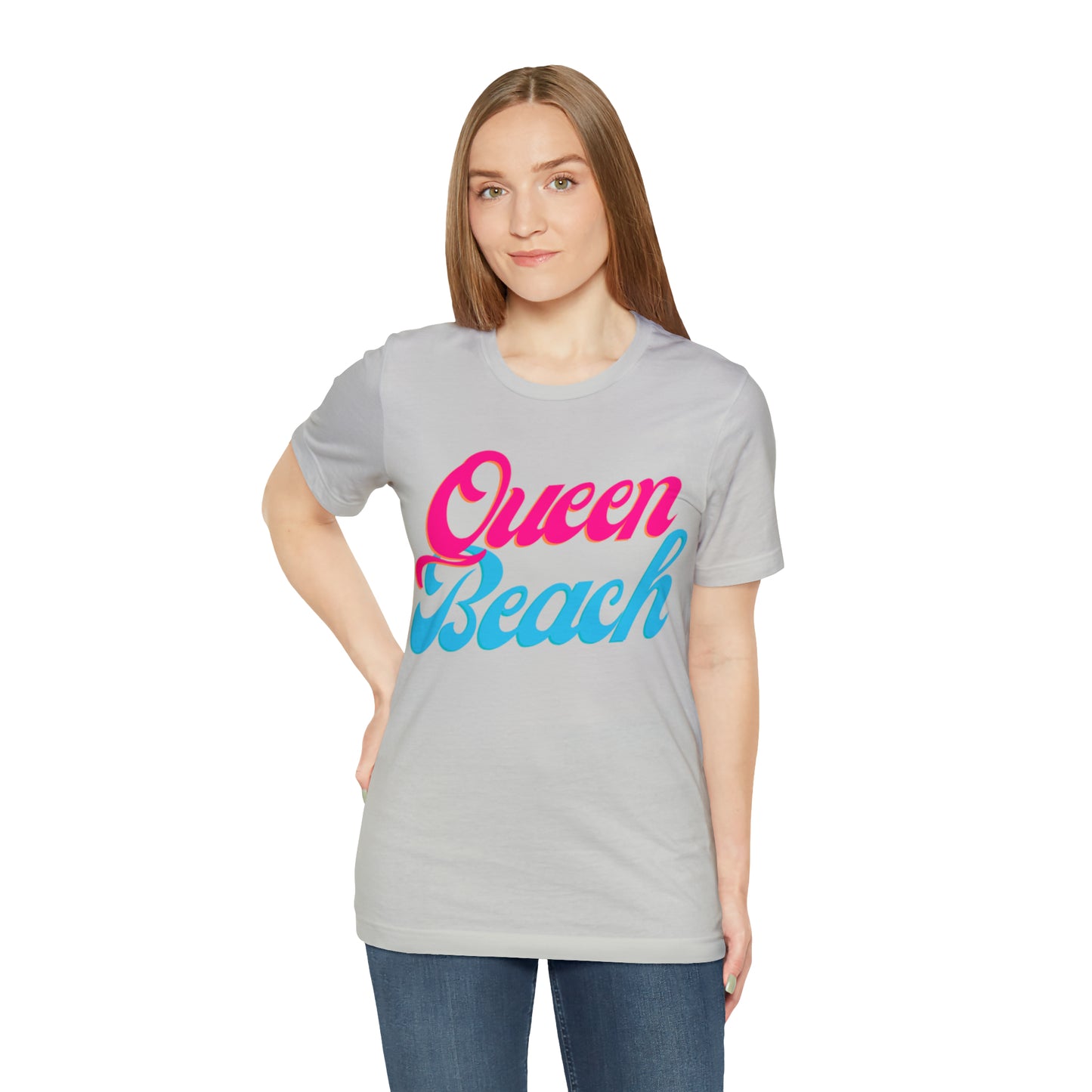 DCAL Beach Collection "Queen Beach" Unisex Jersey Short Sleeve Tee