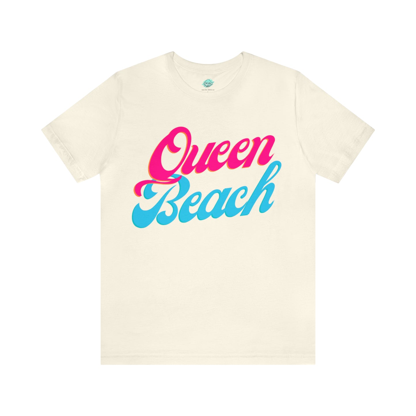 DCAL Beach Collection "Queen Beach" Unisex Jersey Short Sleeve Tee