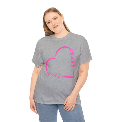 DCAL Graphic Tees "Heart" Unisex Heavy Cotton Tee