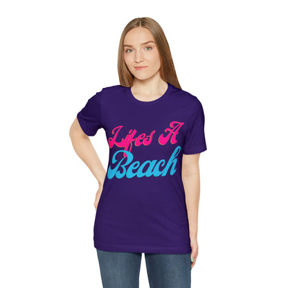 DCAL Beach Collection "Wifes a Beach" Unisex Jersey Short Sleeve Tee