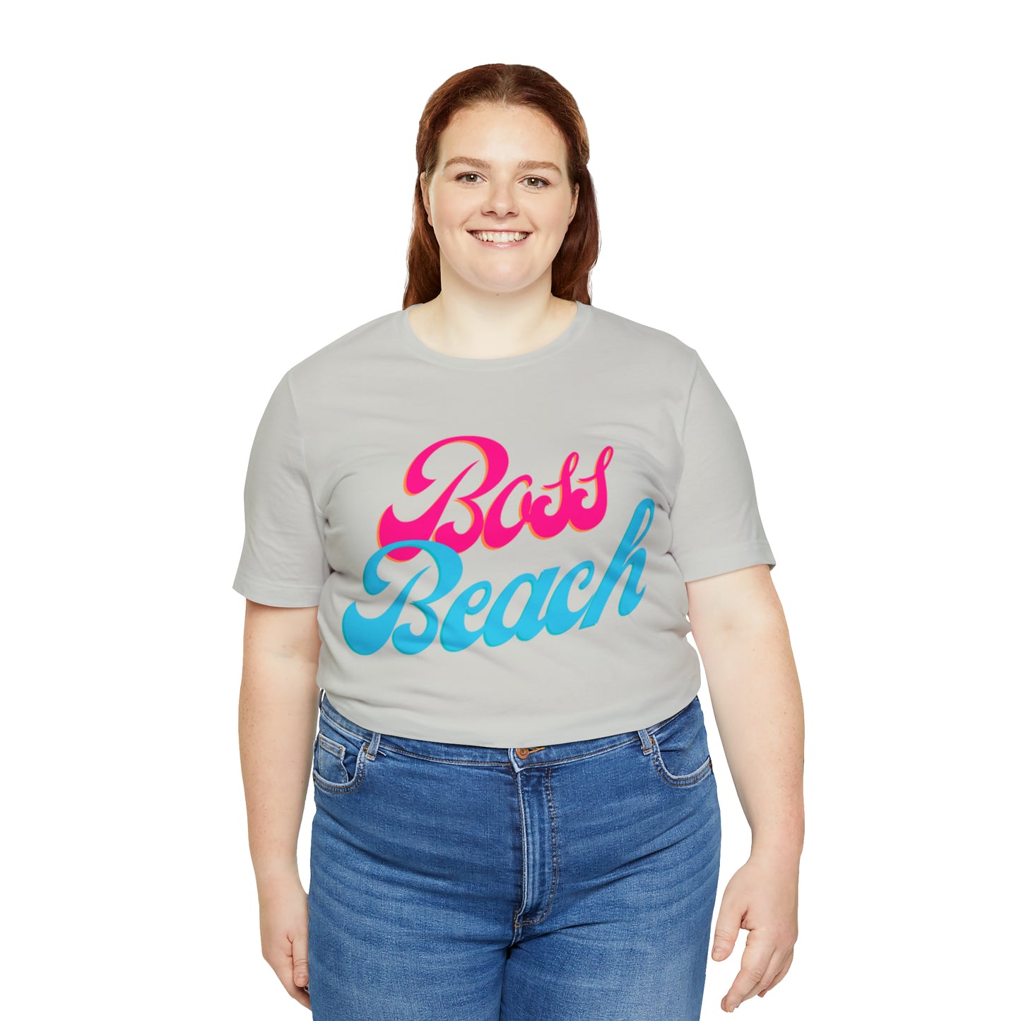 DCAL Beach Collection "Boss Beach" Unisex Jersey Short Sleeve Tee