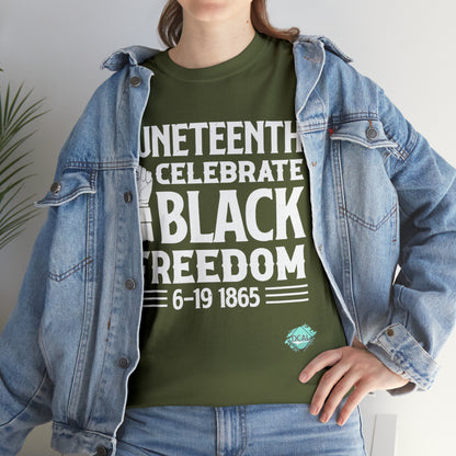 DCAL Juneteenth "Celebrate" Unisex Heavy Cotton Tee