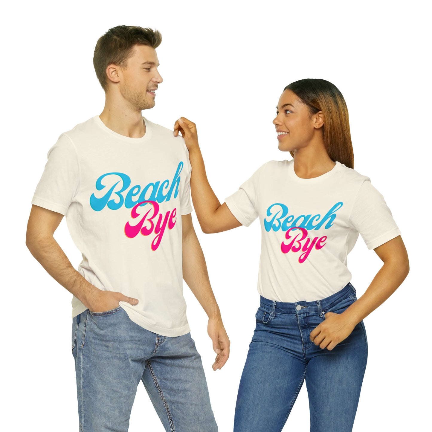 DCAL Beach Collection "Beach Bye" Unisex Jersey Short Sleeve Tee