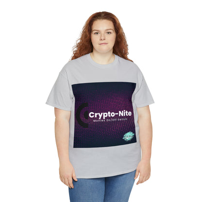 DCAL Graphic Tees "Crypto-Nite" Unisex Heavy Cotton Tee