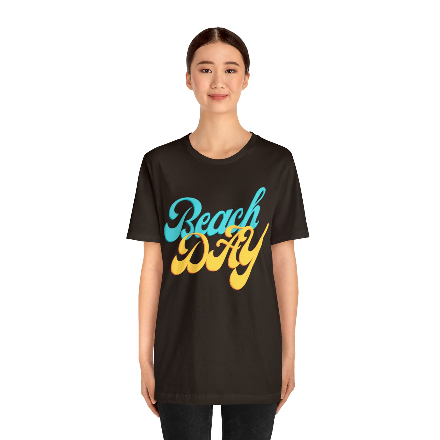 DCAL Beach Collection "Beach Day" Unisex Jersey Short Sleeve Tee