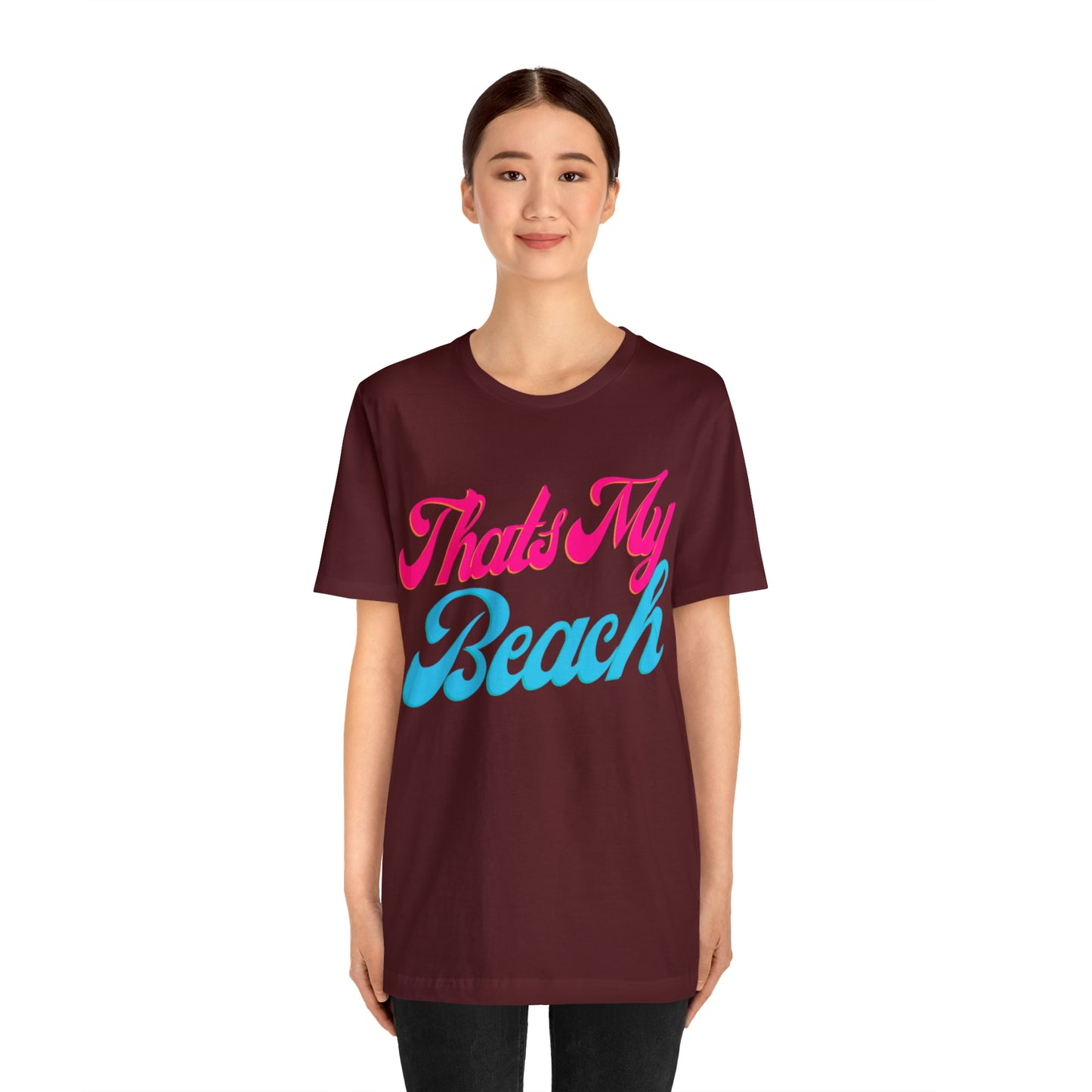 DCAL Beach Collection "Thats My Beach" Unisex Jersey Short Sleeve Tee