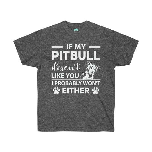 DCAL Pitbull Passion "Pitbull Approval" Unisex Ultra Cotton Tee