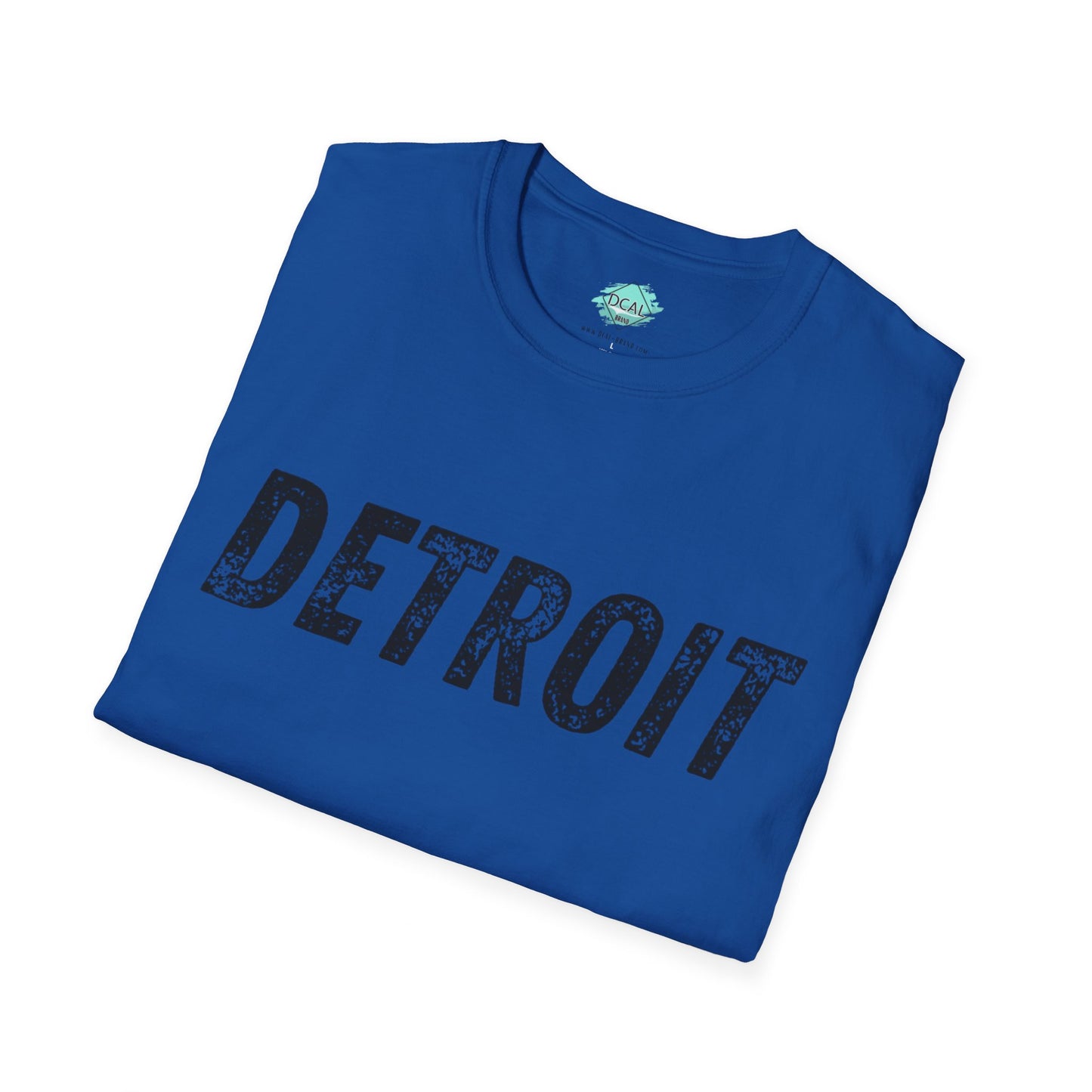 DCAL Downtown Diaries "Detroit" Unisex Softstyle T-Shirt