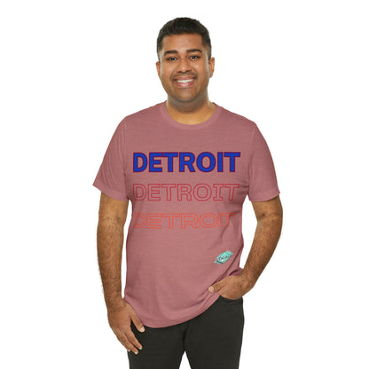 DCAL Downtown Diaries "Detroit" Unisex Jersey Short Sleeve Tee