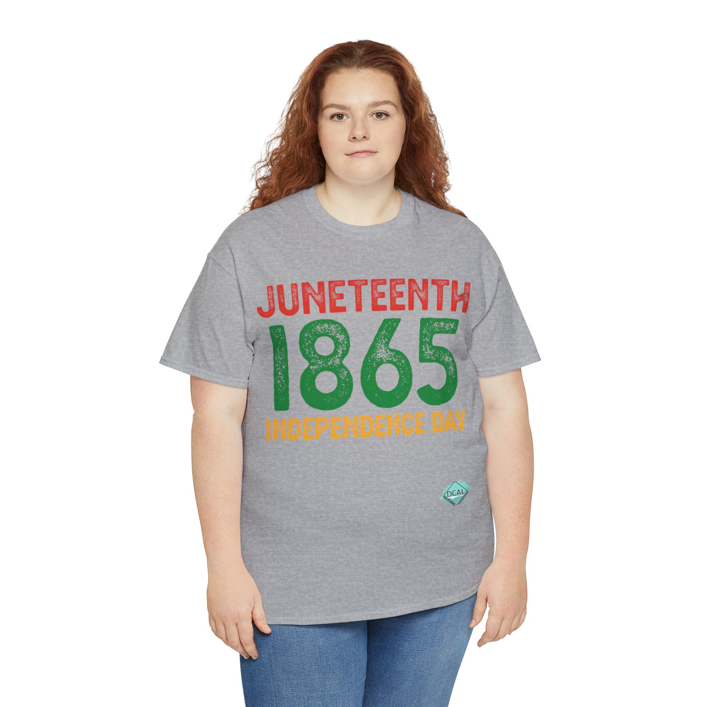 DCAL Juneteenth "1865" Unisex Heavy Cotton Tee