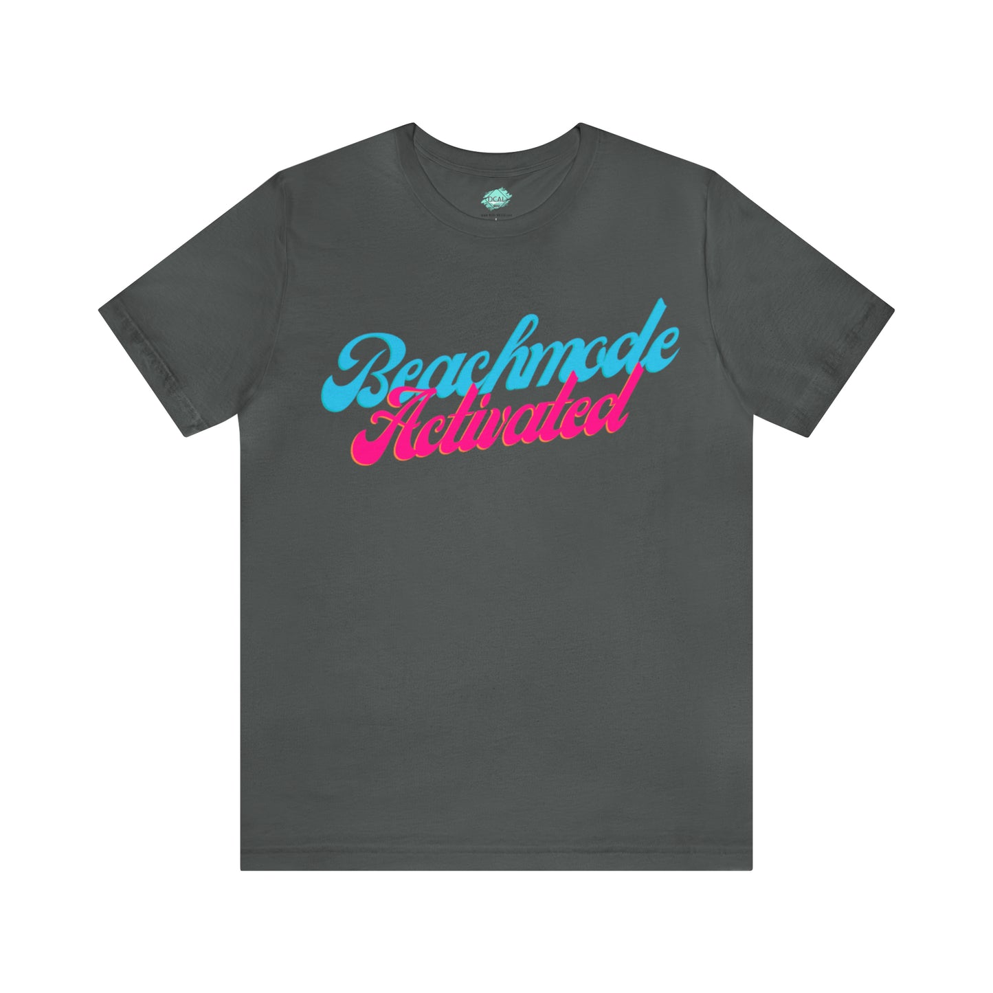 DCAL Beach Collection "Beachmode Activated" Unisex Jersey Short Sleeve Tee