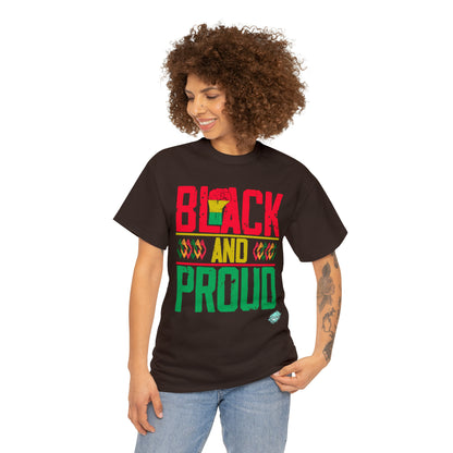 DCAL Juneteenth "Black and Proud" Unisex Heavy Cotton Tee