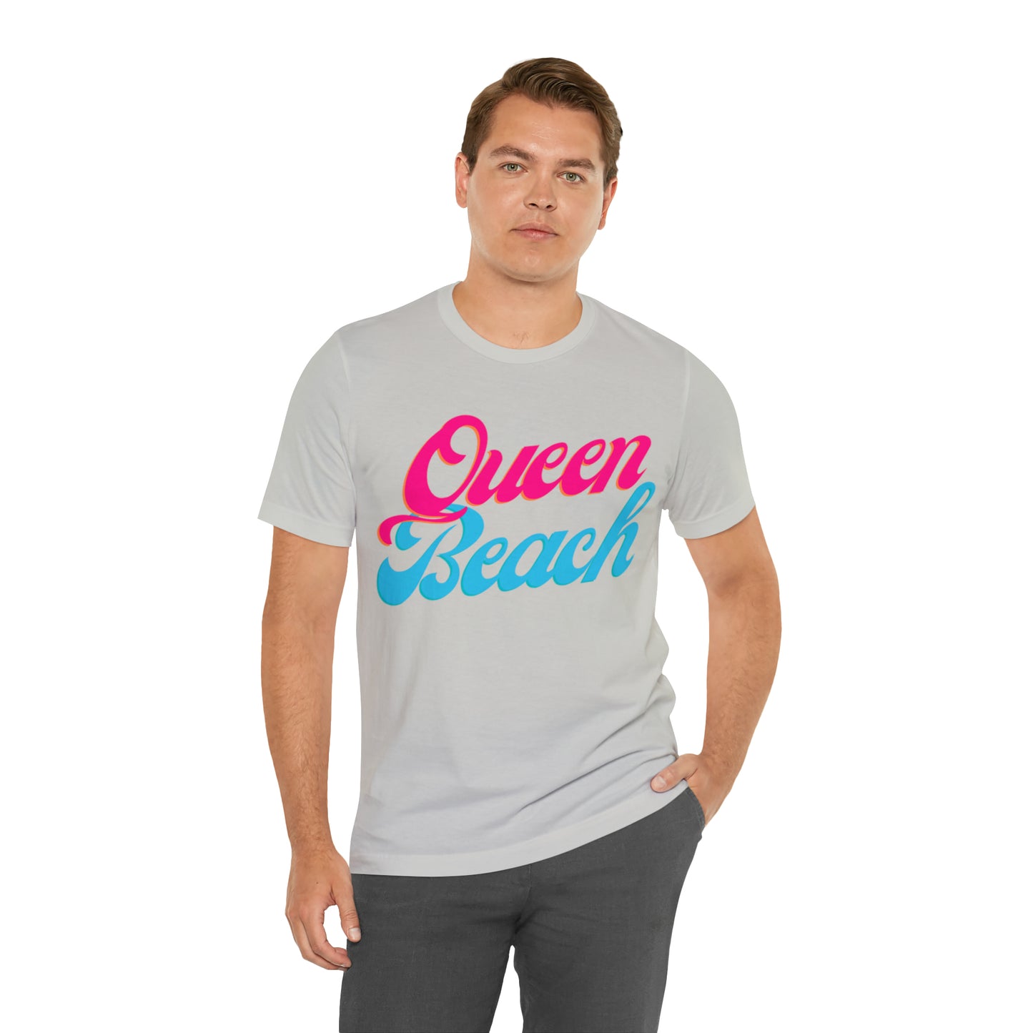 DCAL Beach Collection "Queen Beach" Unisex Jersey Short Sleeve Tee