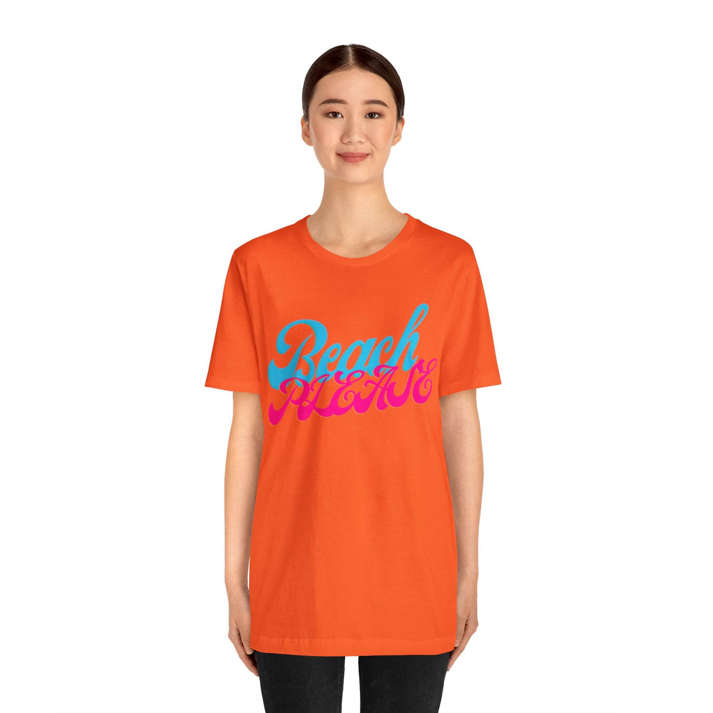 DCAL Beach Collection "Beach Please" Unisex Jersey Short Sleeve