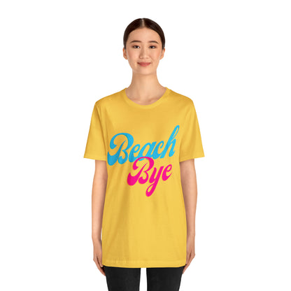 DCAL Beach Collection "Beach Bye" Unisex Jersey Short Sleeve Tee