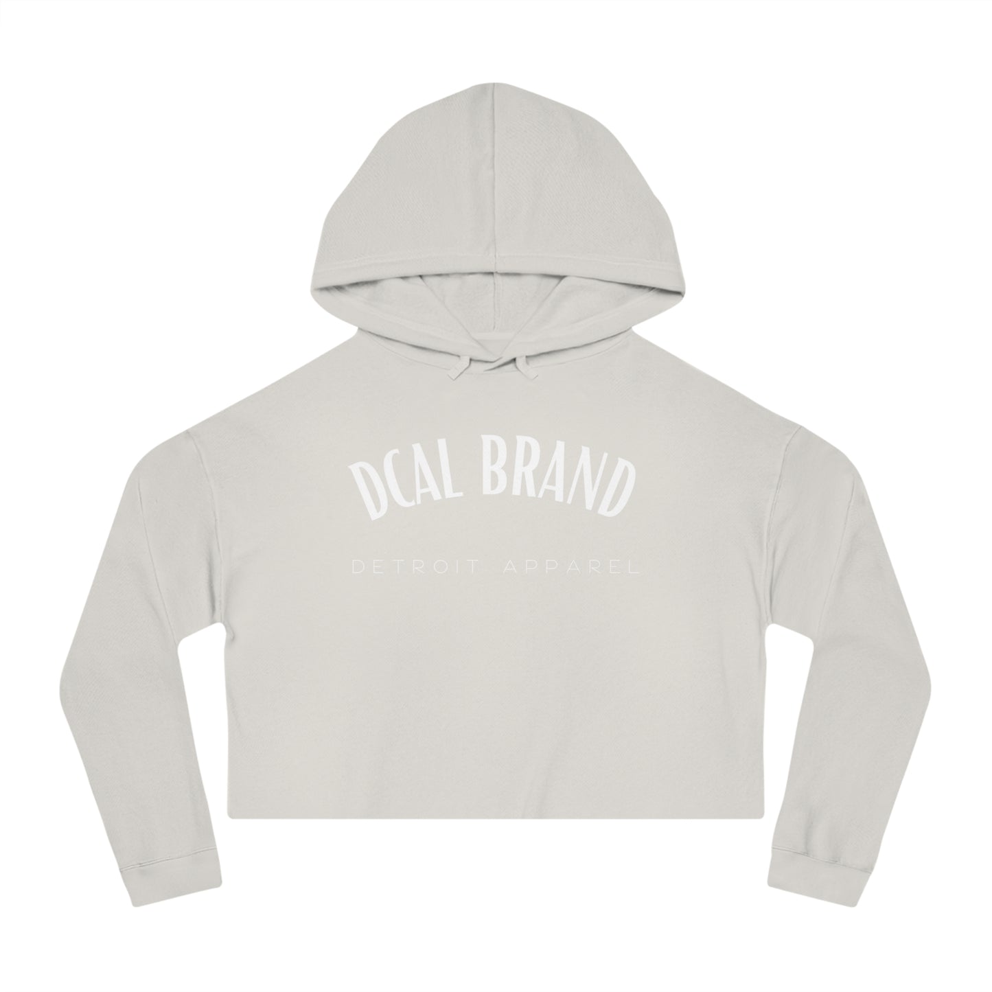 DCAL The Brown Collection Women’s Cropped Hooded Sweatshirt