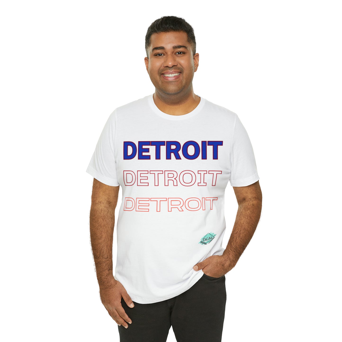 DCAL Downtown Diaries "Detroit" Unisex Jersey Short Sleeve Tee