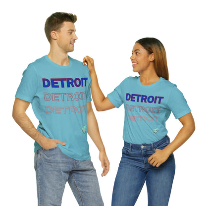 DCAL Downtown Diaries "Detroit" Unisex Jersey Short Sleeve Tee