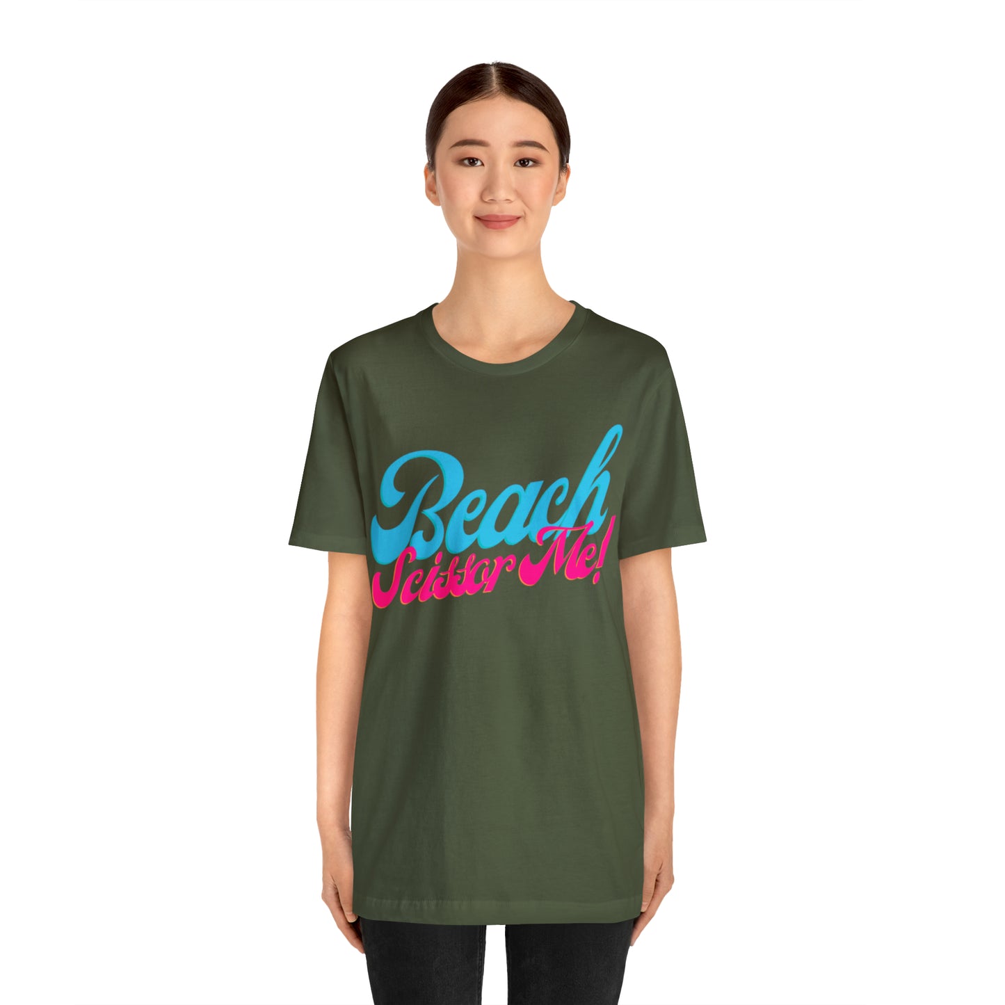 DCAL Beach Collection "Beach Scissor Me" Unisex Jersey Short Sleeve Tee