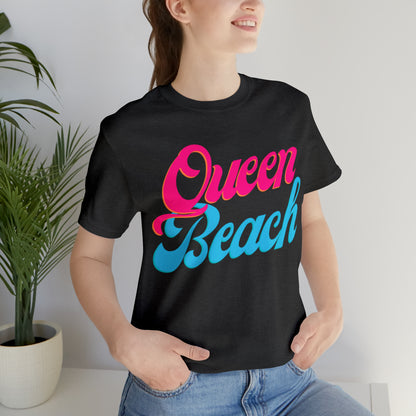 DCAL Beach Collection "Queen Beach" Unisex Jersey Short Sleeve Tee