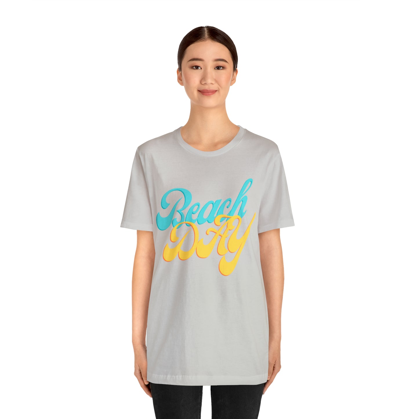 DCAL Beach Collection "Beach Day" Unisex Jersey Short Sleeve Tee